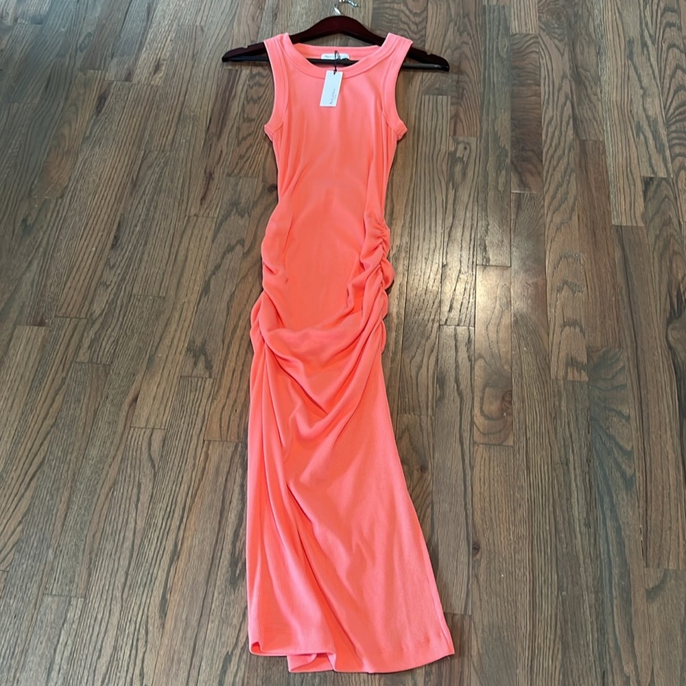 Coral Sleeveless Maxi Dress - Picture 8 of 8